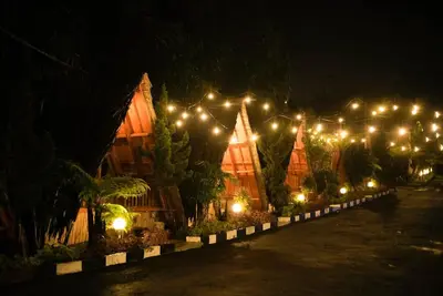 Image de Resort bernuansa alam dengan kolam renang pribadi!