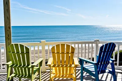 Image de Dolphin View East, Oceanfront Duplex in Emerald Isle, Nc!