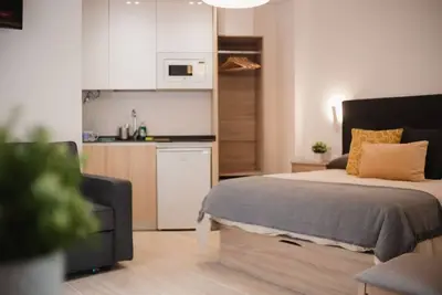 Image de Suite sin sofá cama-Suite-Salle de bain privée extérieure
