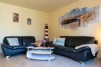 Image de Strandnahe Ferienwohnung im Erdgeschoss mit Gartenanteil