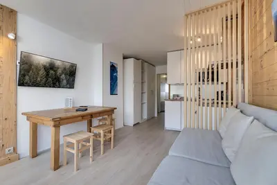 Image de Appartement rénové à Tignes, quartier du Lavachet – 4 pers. , balcon, casier à ski