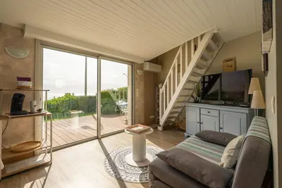 Image de Maison de vacances \"Grande Côte\" avec vue sur la mer, terrasse privée et Wi-Fi