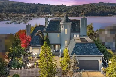 Tudor Revival Castle with Bay Views 5bd / 5 bath