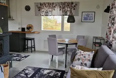 Image de Villa Vaara -You can see Torne river and hear the rapids.