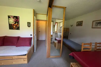 Image de Studio confortable au pied des pistes, animaux admis