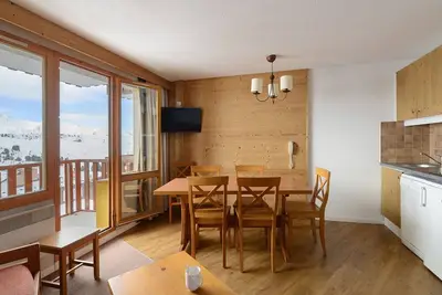 Image de Appartement spacieux 7 pers, accès pistes, animaux admis