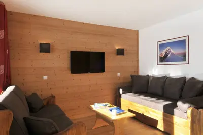 Image de Appartement rénové 2 pièces skis aux pieds, 6 pers