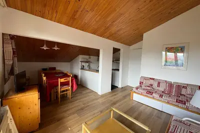 Image de Appartement skis aux pieds, balcon, animaux admis