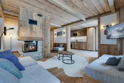 Image de Appartement 6 pers. avec terrasse près des pistes, cheminée et parking, Val d'Isère