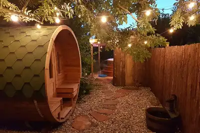 Image de Gite Aux Champs Des AMOURSspa et sauna finlandais ( privatif )