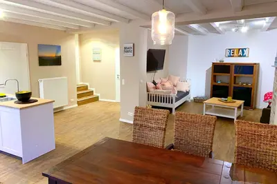 Image de Beach House im Zentrum Itzehoes mit Kostenlosem Parkplatz und Terrasse