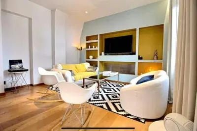 Image de Appartement Design Rouen-gare Parking-Netflix, 3 chambres, 2 salles de bains