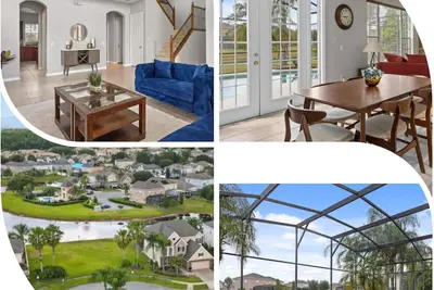 Image de LongStays! Beautiful Lakefront Pool Home