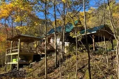 Image de Cozy cabin with river view