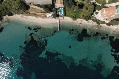 Nisos Villas Corfu - Villa Emerald, Beachfront & pool