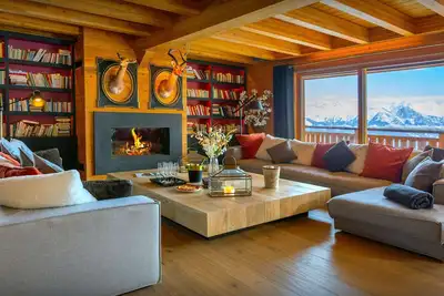Image de Chalet TemaĂŻa - paradis alpin 12p avec piscine et sauna - Ovo Network