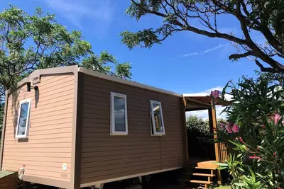 Image de Mobil-home Loggia Confort 22m2 (2 chambres) terrasse intégrée + climatisation + Tv 4 personnes