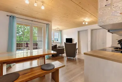 Image de Appartement 'Ferienwohnung Gauchach' avec jardin partagé, balcon et Wi-Fi