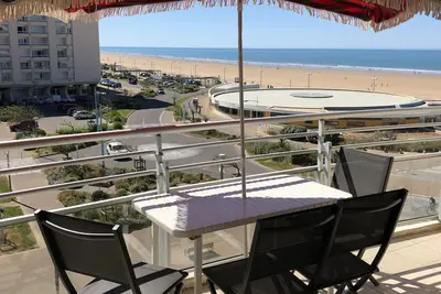 Image de Studio moderne 4 pers, balcon et plage à 50m