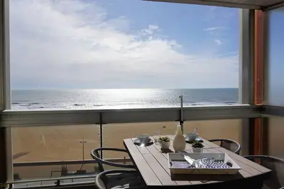 Image de Beau studio 4 pers avec balcon et parking face à la mer