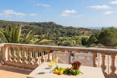Image de Schöne Naturstein-finca für 8 Personen mit Ausblick, Privatem Pool, Klima, Wlan