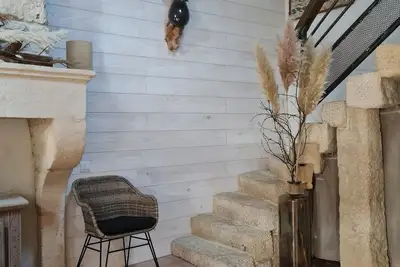 Image de Petite maison 'L'aronde Gites' avec terrasse privée, jardin privé et Wi-Fi