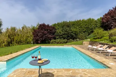 Image de Agritourisme \"Podere San Bartolo - Casa Colonica 2\" avec piscine partagée, terrasse privée et Wi-Fi
