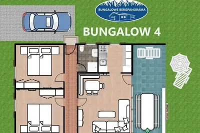 Image de Bungalow 4 - Bungalows Bergpanorama