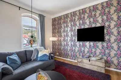 Appartement 'Residenz Unter Der Birke - Esche' avec vue sur la montagne, terrasse partagée et Wi-Fi