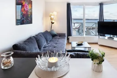 Image de Appartement \"Panorama 10\" avec vue sur la mer, balcon et Wi-Fi