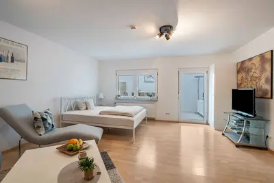 Image de Studio 'Wohlfühloase' avec terrasse privée et Wi-Fi