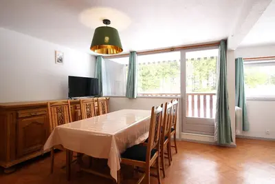Image de Charmant F2 bis au Mont-Dore avec balcon, au pied des pistes, 6 pers, parking, ascenseur