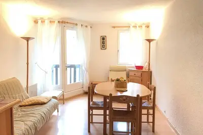 Image de Appartement 8 pers, télésiège à côté, balcon, lumineux