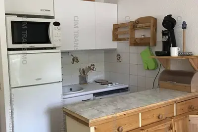 Image de Studio pour 6 pers. au coeur des Orres 1650, proche remontées et commerces, balcon, box à skis
