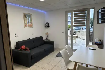 Image de Appart T2 34 m2 en Rdc à 60 pas de la plage avec cour privative de 17 m2 4 pers.