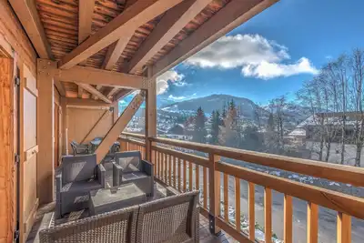 Image de ArboRêve - Station de ski à pied vue montagne