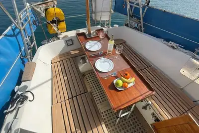 Image de Bateau \"El Velero\" avec vue sur mer et terrasse privée