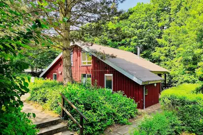 Image de Maison de vacances « Extertal Ferienpark Sauna Wald 51 » Sauna, forêt, Weserbergland, Teutoburger Wald