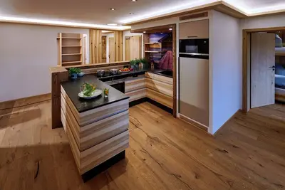 Image de Ferienwohnung BootshĂĽtte, 1-5pers. , 2sep. Sz, 2. og, Balkon mit Chiemseeblick