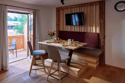 Image de Ferienwohnung Segelboot, 1-4pers. , 2 Sep. Sz, 1. og, Balkon mit Chiemseeblick