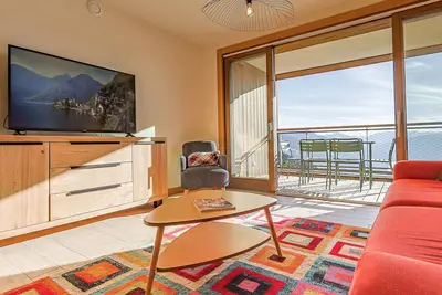 Image de Appt cosy 75m², piscine, spa, 2 chambres, skis aux pieds, vue panoramique Les Arcs 1600