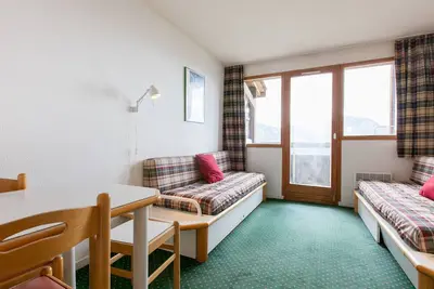 Appartement pour 5 avec internet près de l'Esf et parking