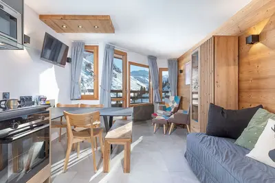 Charmant duplex 6 pers, wifi, casier à ski, non-fumeur