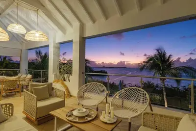 Image de A pied de la plage & vue couché de soleil