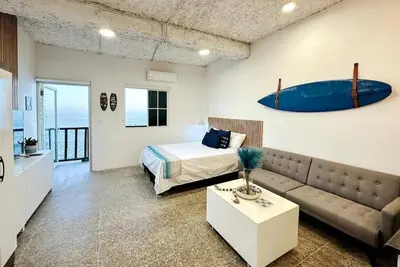 Image de Cozy beachfront studio at heart of Puerto de La Libertad
