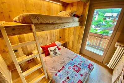 Image de Appartement de vacances \"Casa Clus Bormio 2\" avec vue sur montagne, 2 balcons et Wi-Fi