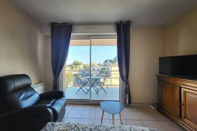 Image de Appartement 2 pers à St Brevin les Pins, 50m plage, balcon, parking, proche commerces