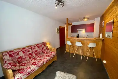 Image de Charmant studio proche du Linga à Châtel, balcon et parking, idéal pour skier!
