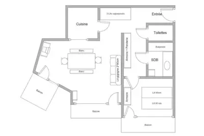 Image de Appartement 2 pièces Les Hauts de Chavière