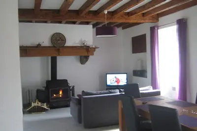Image de Maison béarnaise typique dans la vallée d’Ossau proche Laruns Gourette